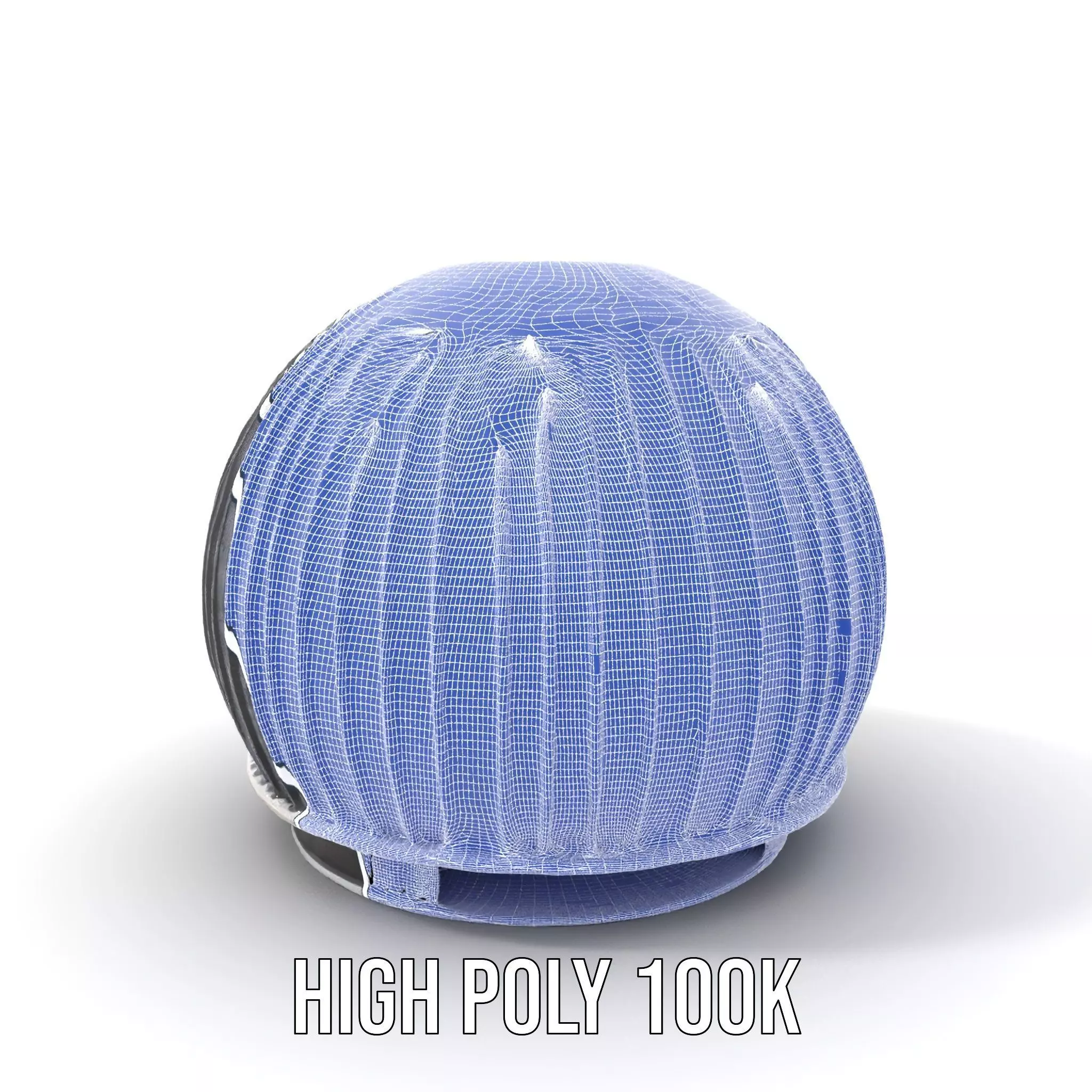 Black Futuristic Dome model pack Low-poly 3D model_4