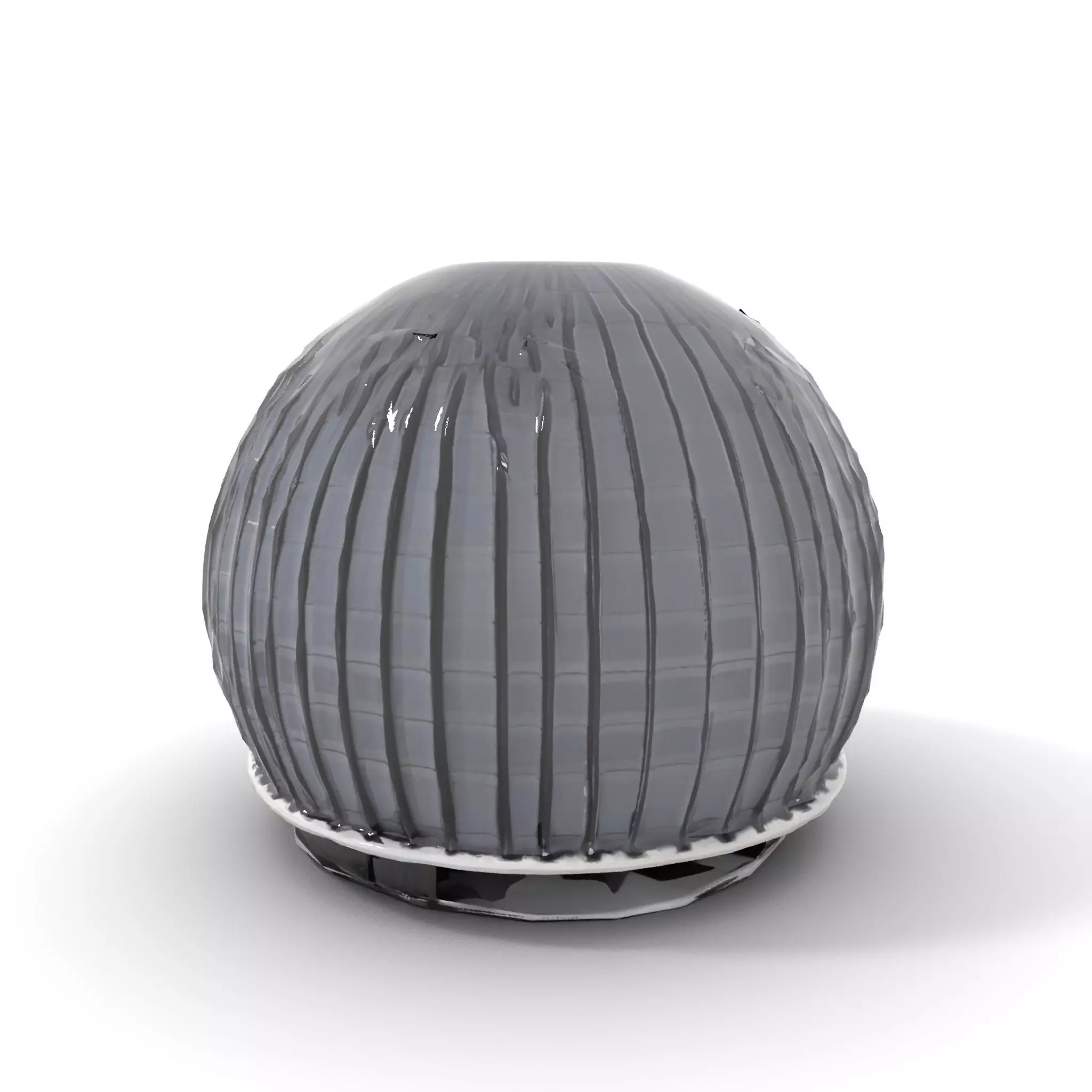 Black Futuristic Dome model pack Low-poly 3D model_21