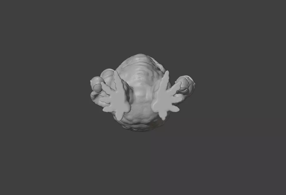 Gleeful Cyclops Low-poly 3D model_22