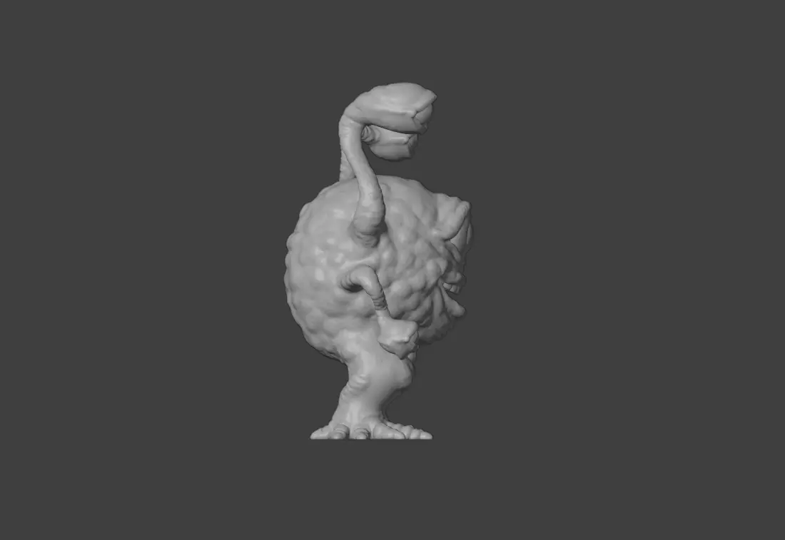 Gleeful Cyclops Low-poly 3D model_17