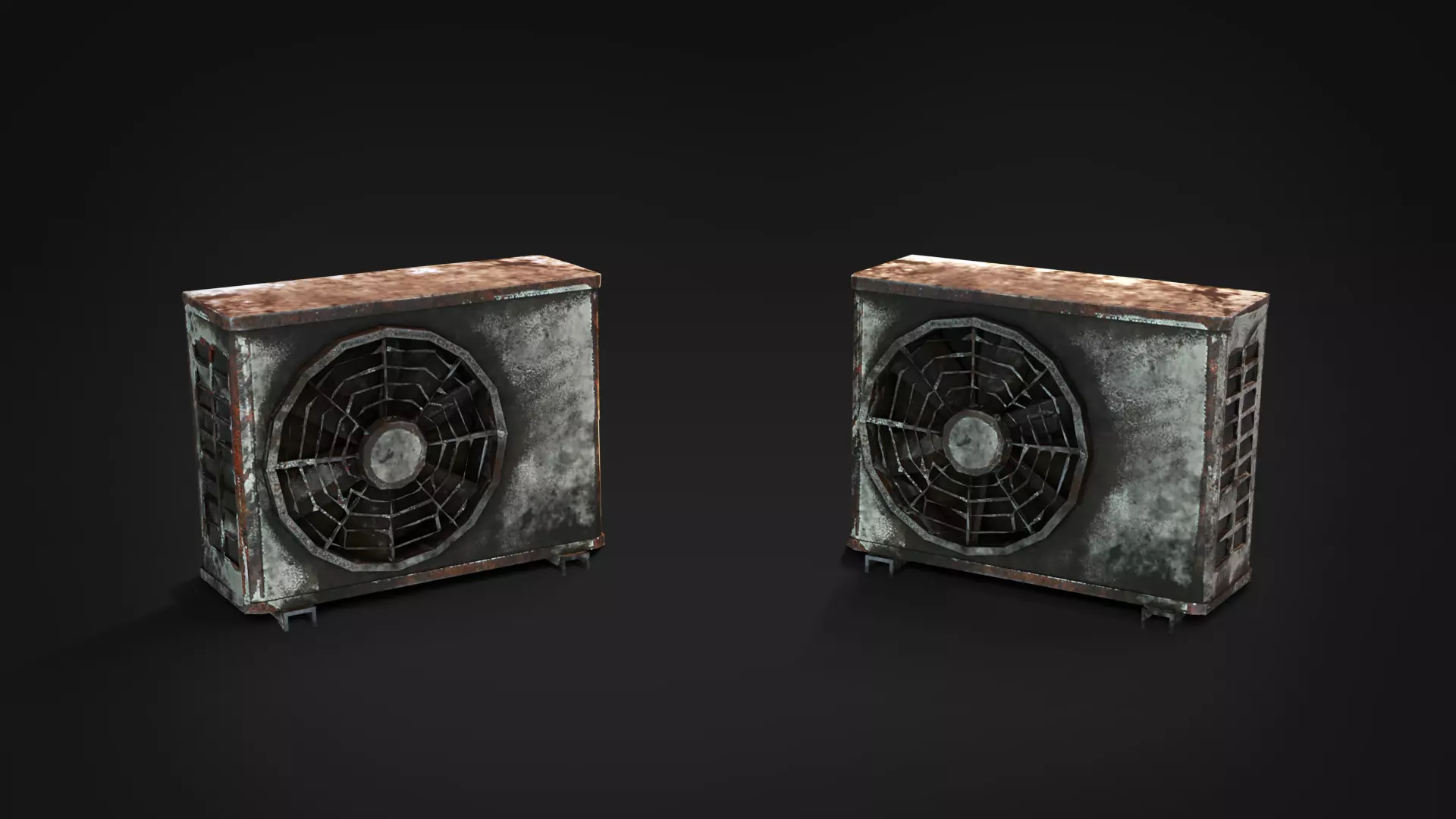 Rusty Industrial Scrap Debris Pack - 39 Assets PBR Game Ready Low-poly 3D model_4