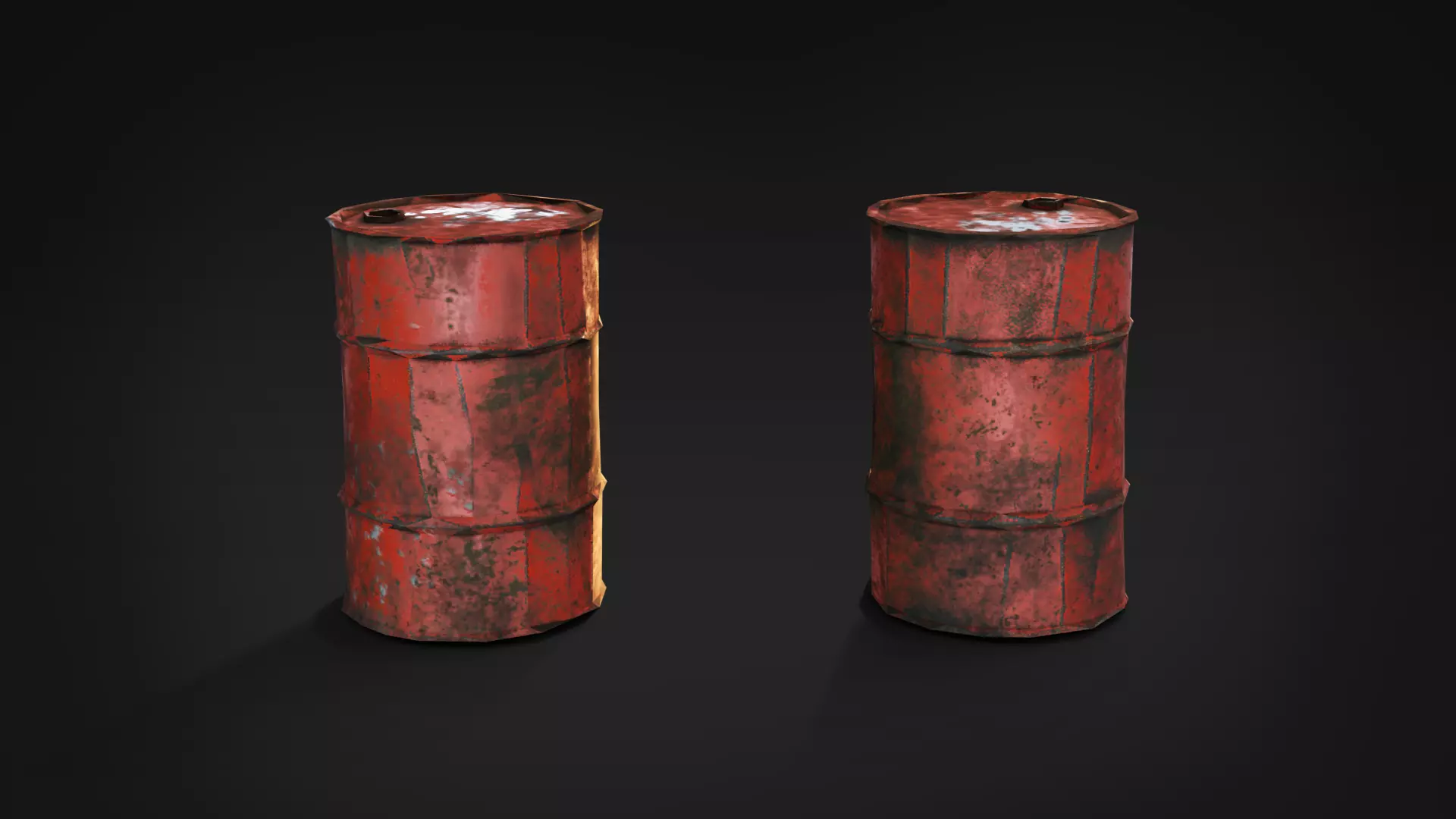 Rusty Industrial Scrap Debris Pack - 39 Assets PBR Game Ready Low-poly 3D model_3