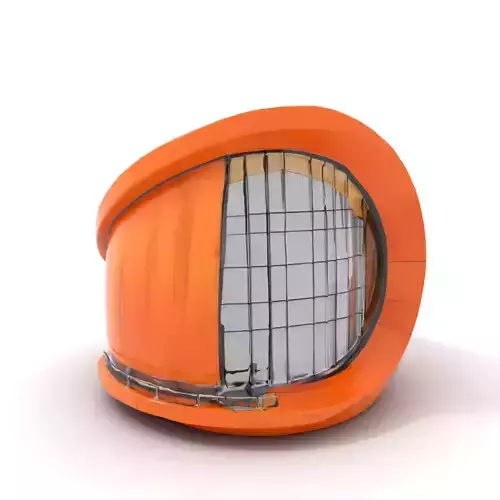 Modern Copper Building model pack Low-poly 3D model