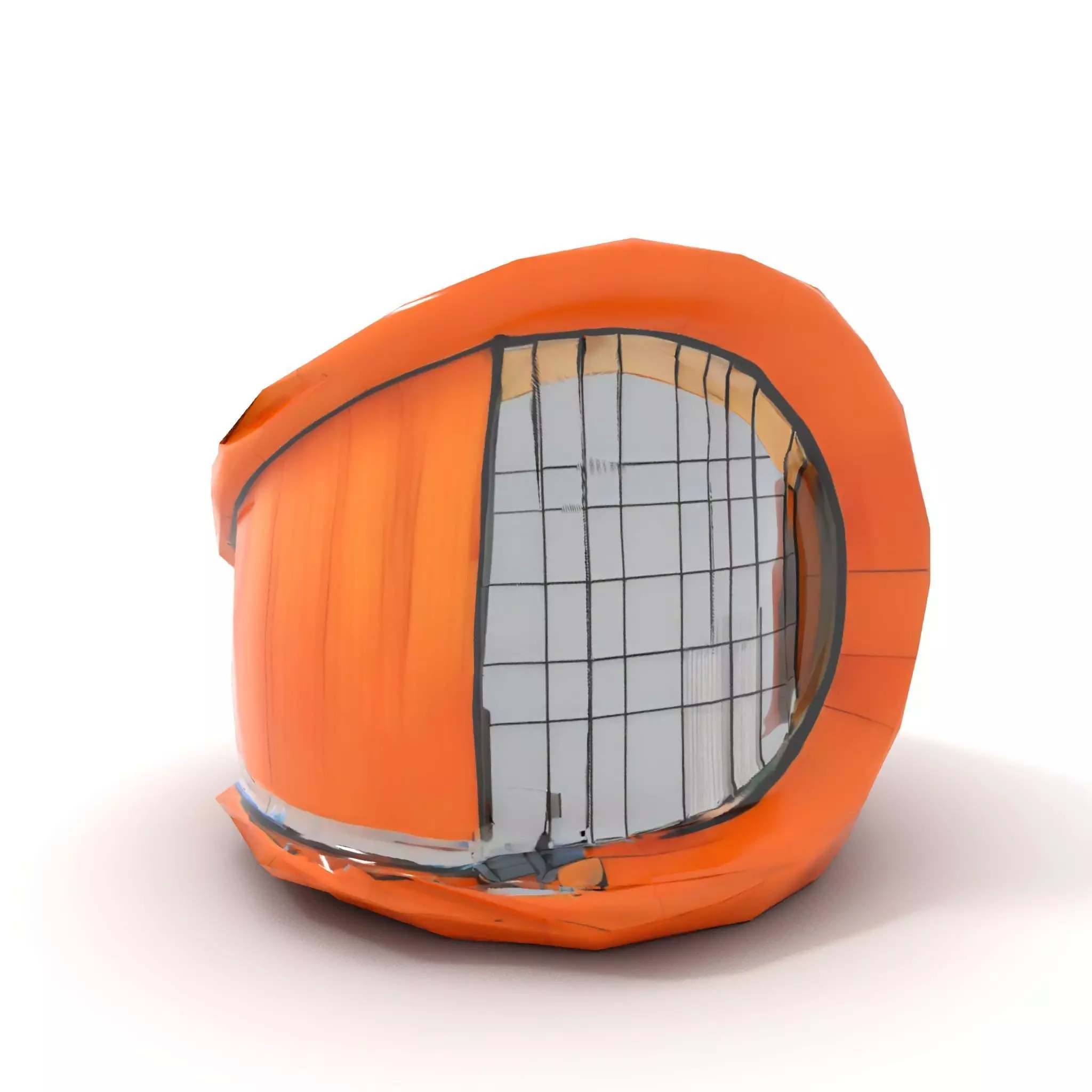 Modern Copper Building model pack Low-poly 3D model_7