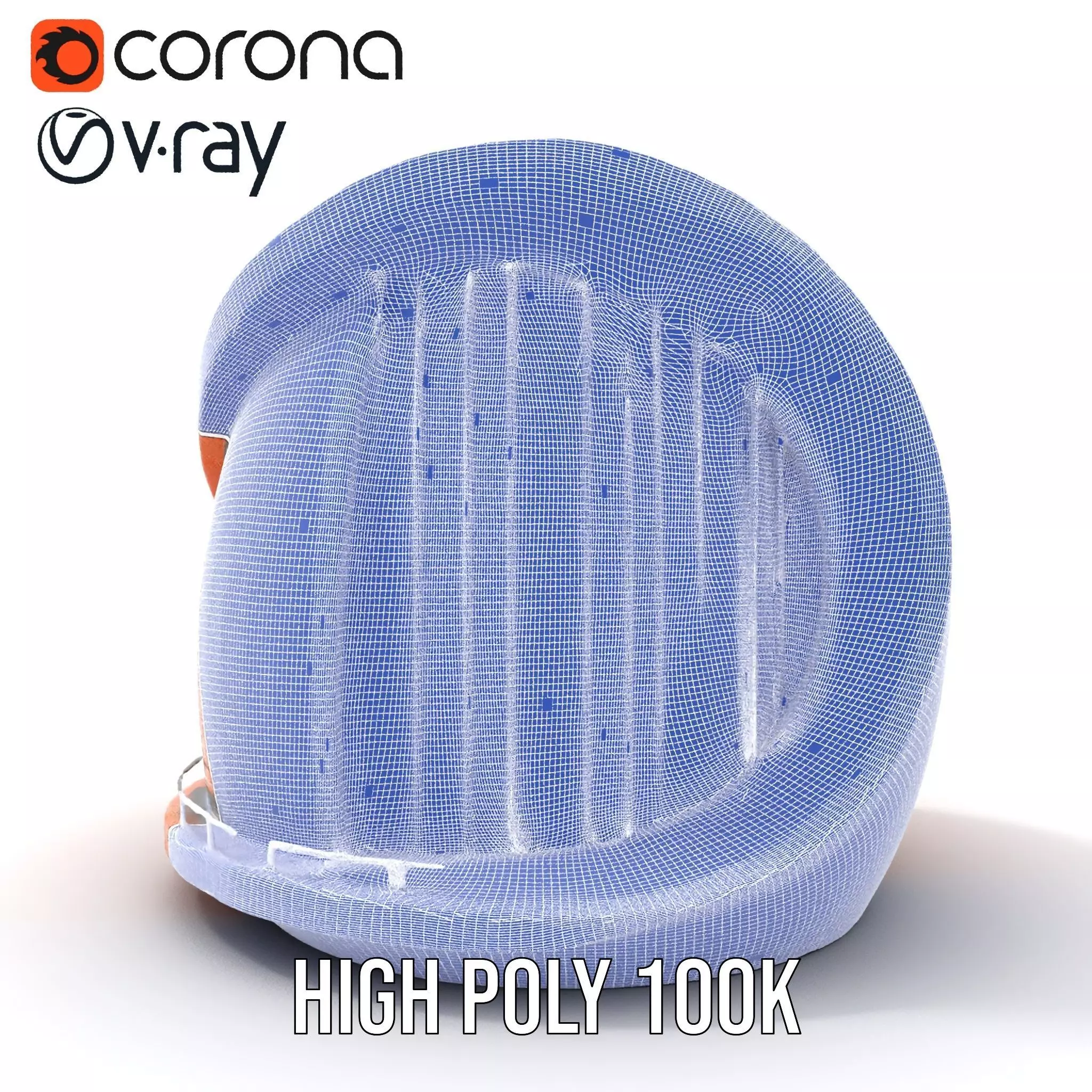 Modern Copper Building model pack Low-poly 3D model_32