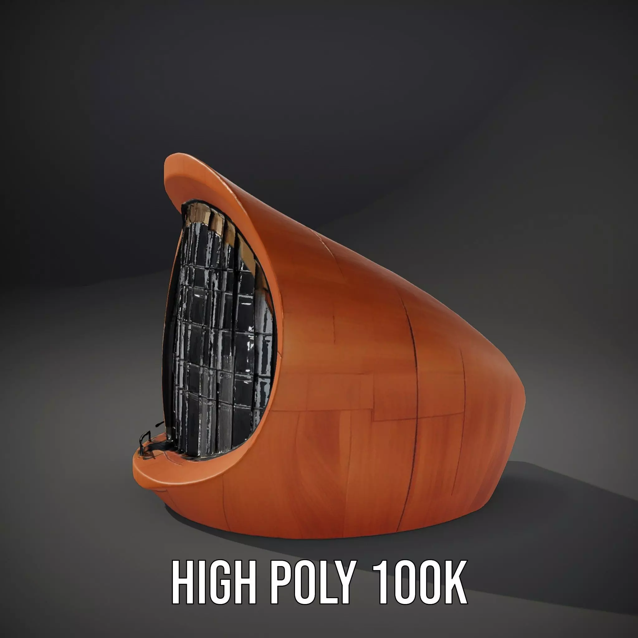 Modern Copper Building model pack Low-poly 3D model_10