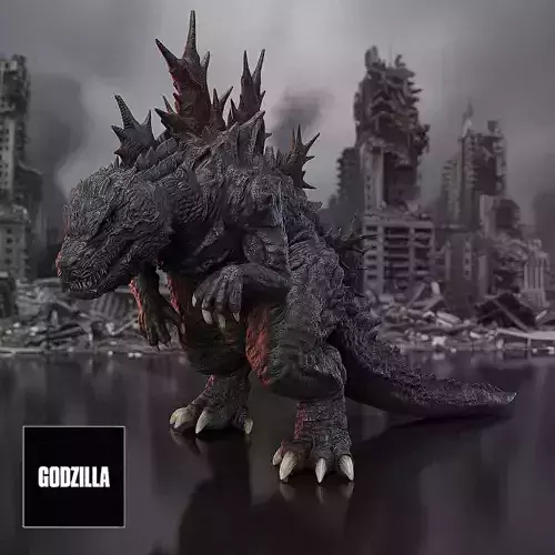 Godzilla minus one dinosaur 3dprint