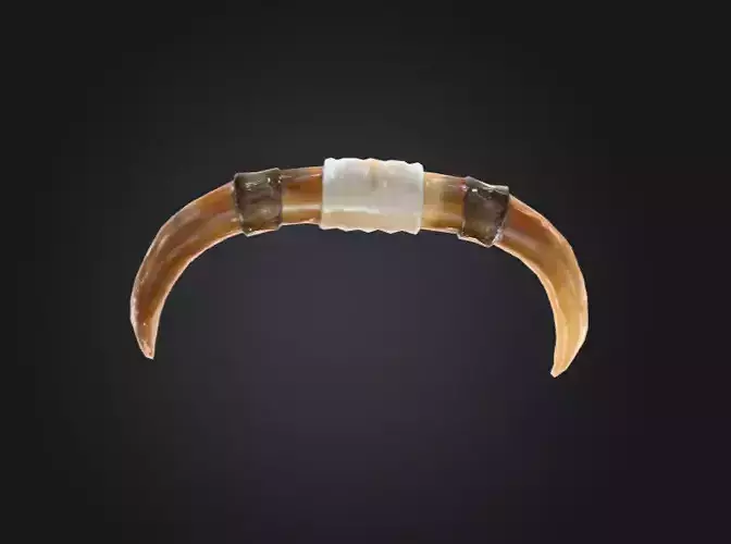 Car RoofTop Horn Ornament Low-poly 3D model 5