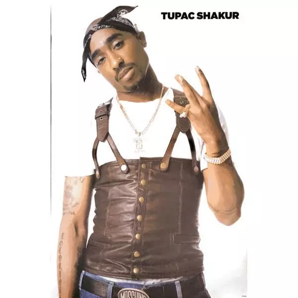 Tupac Shakur High Detail Full Body Print Ready Model 3D print model_5