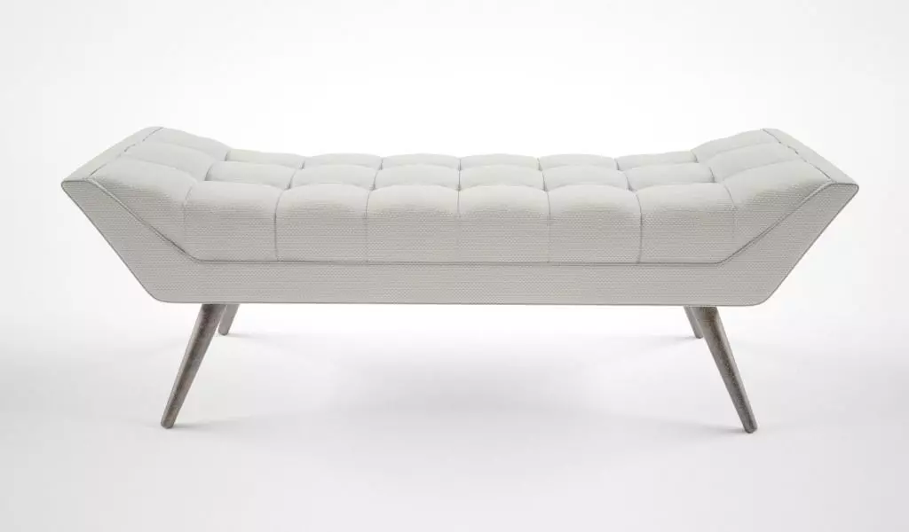 Jonathan Adler Whitaker bench 3D model_0