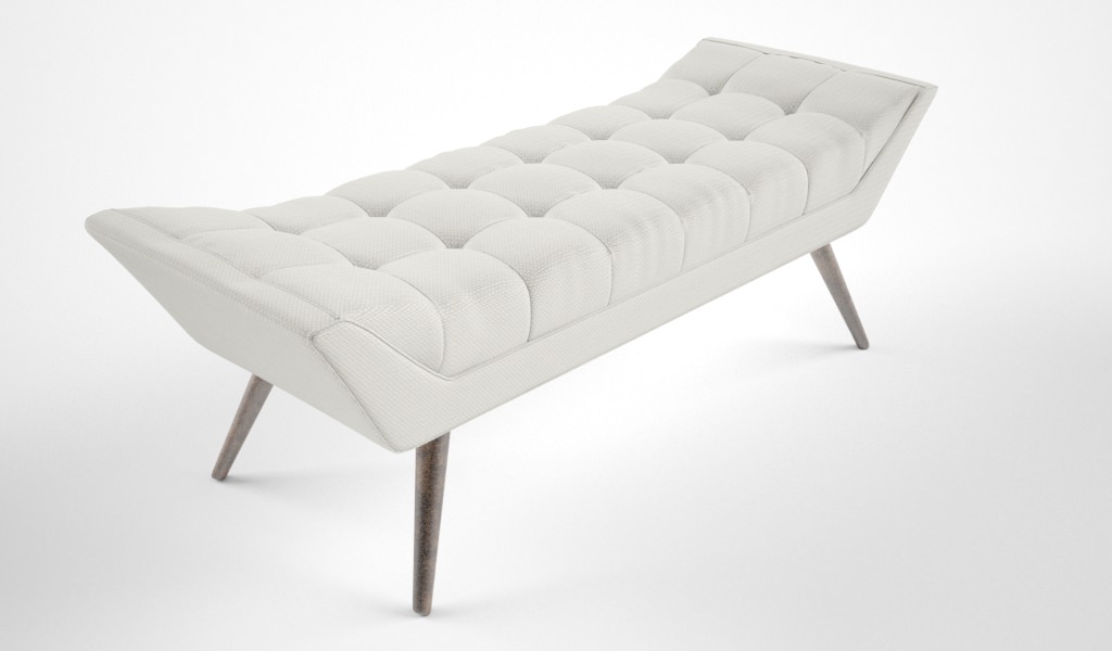 Jonathan Adler Whitaker bench 3D model_1