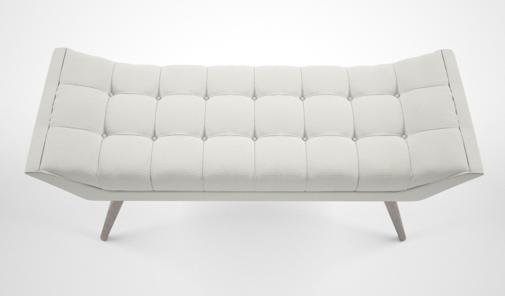 Jonathan Adler Whitaker bench 3D model_2