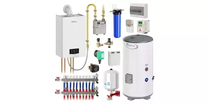 Home heating system kit 3