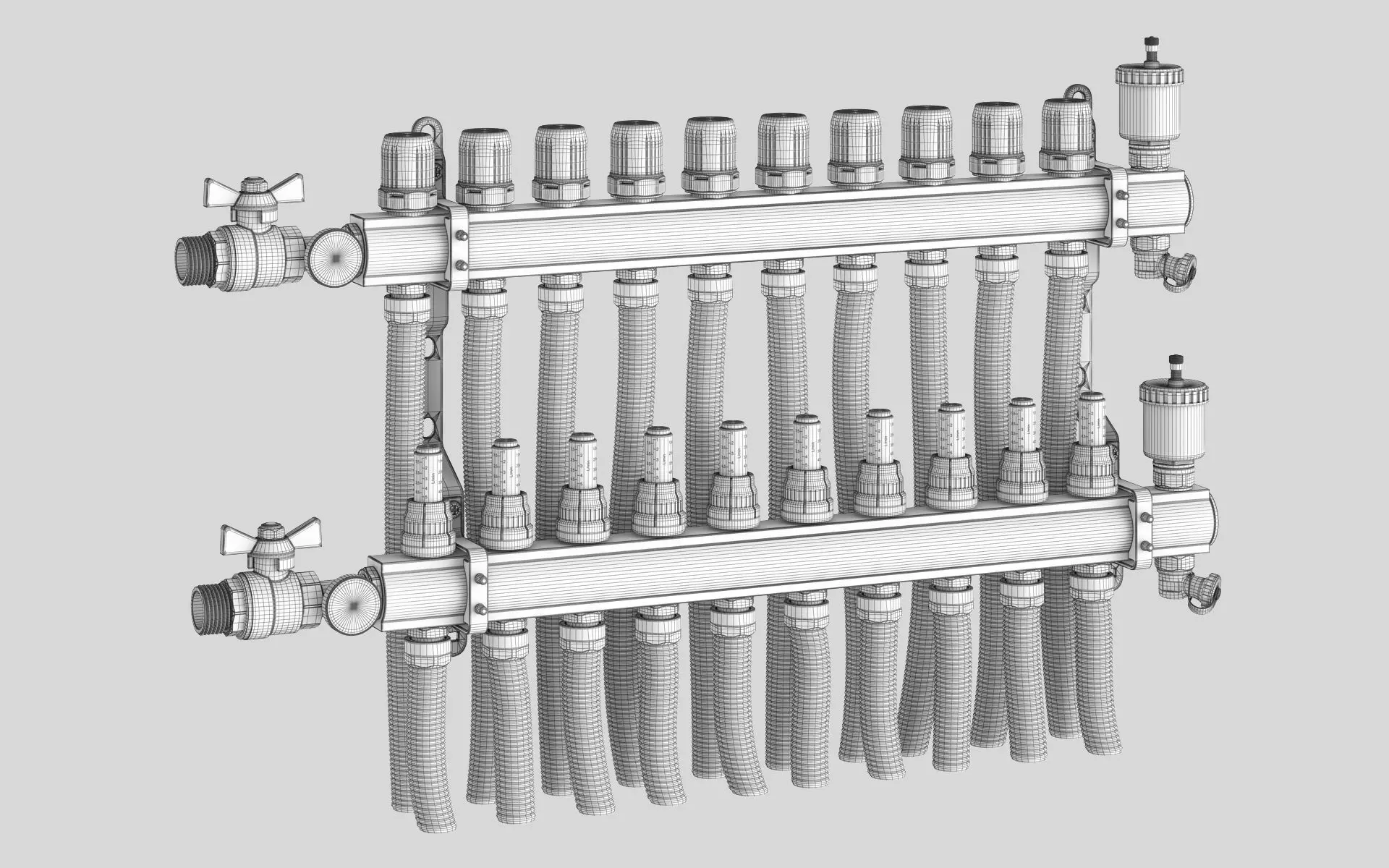 Home heating system kit 3 3D model_41
