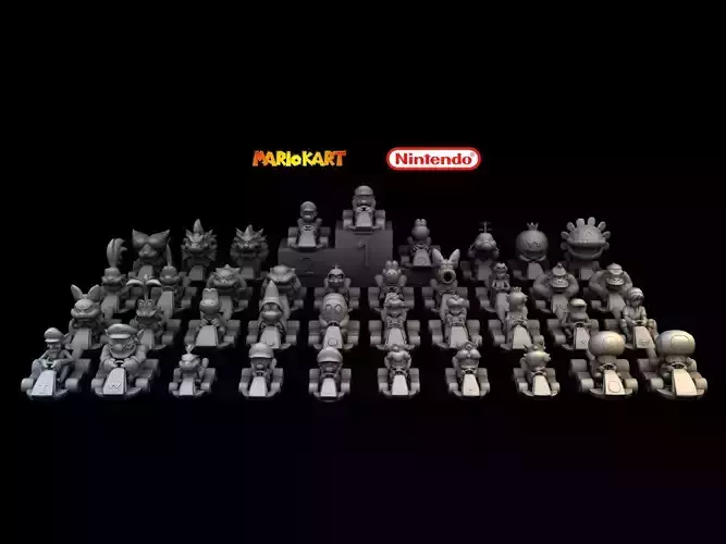 Miniatures - Mario Kart