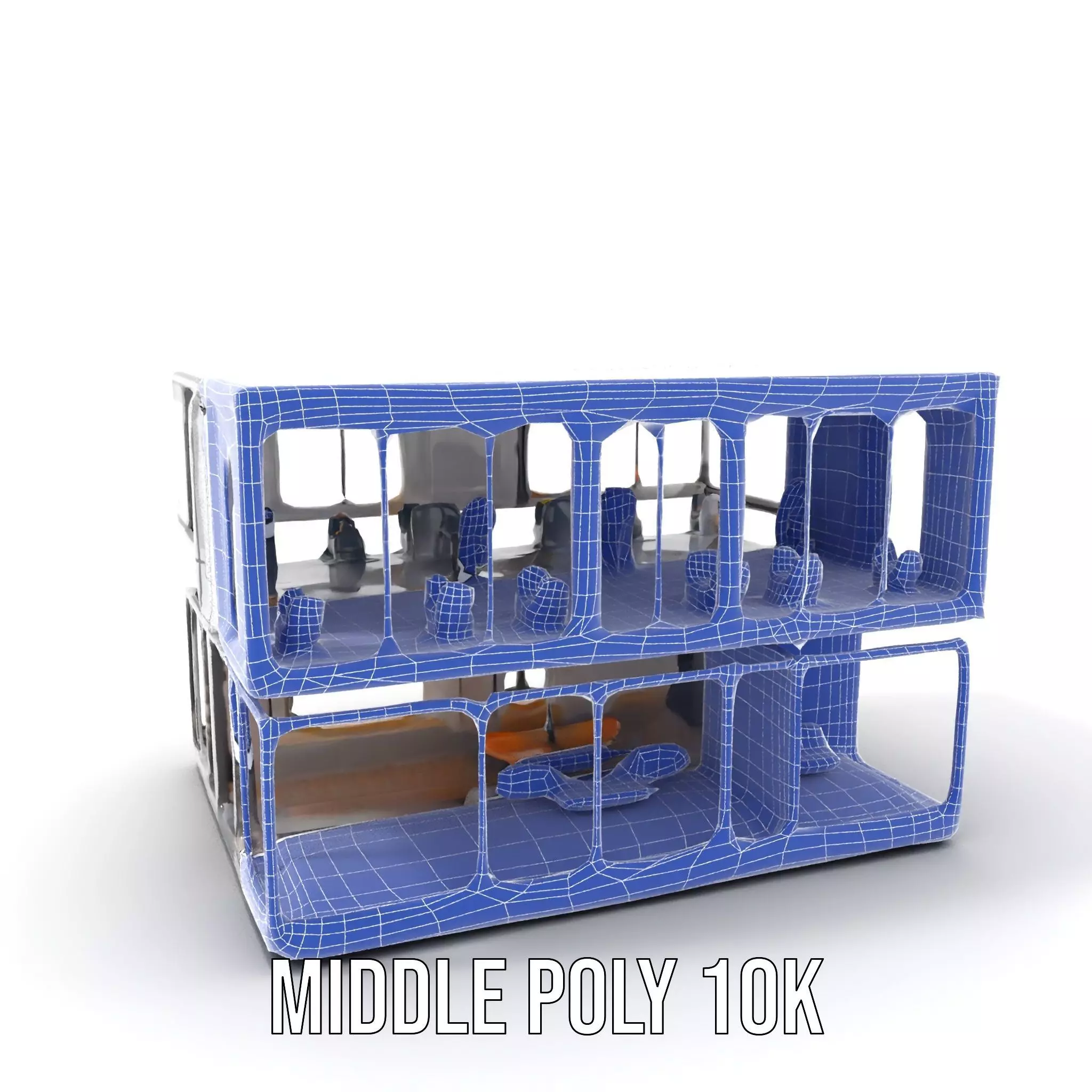 Modern Glass Building model pack Low-poly 3D model_27