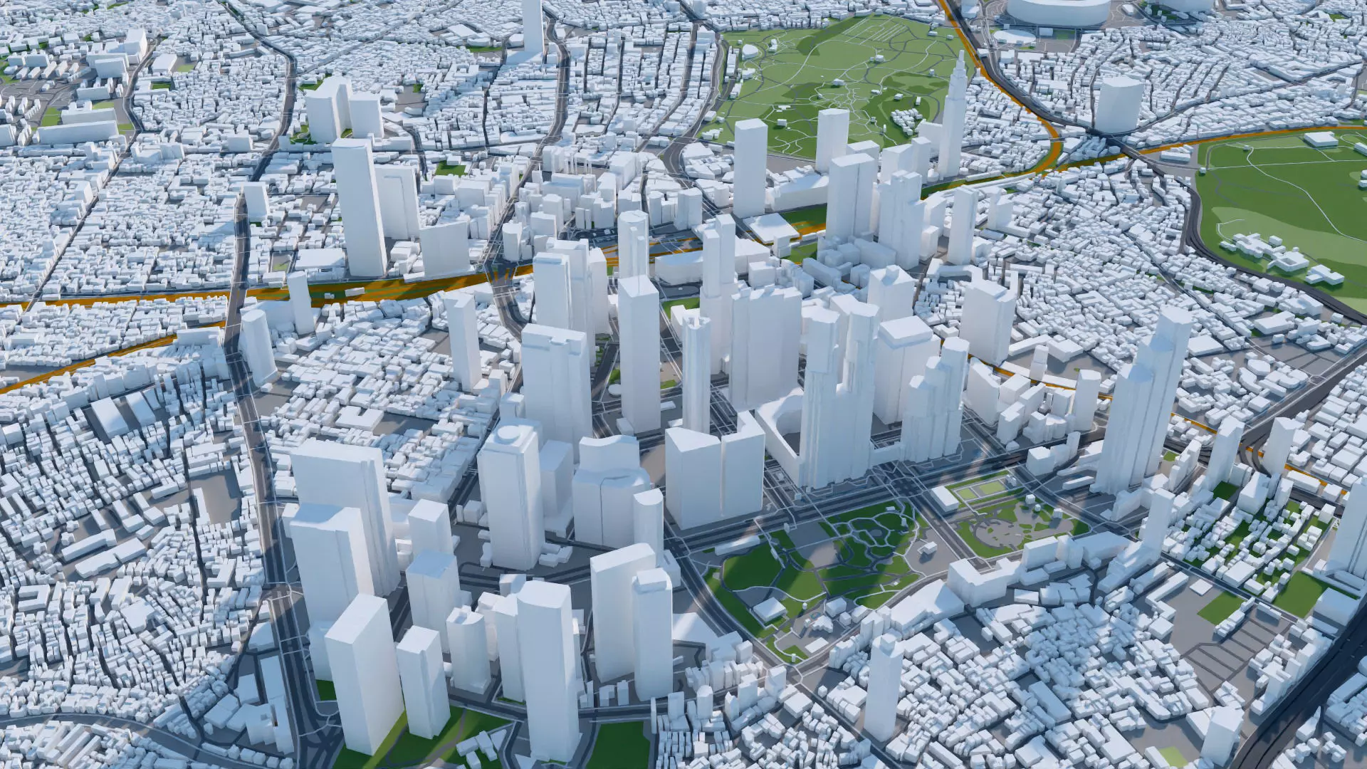 Tokyo City Japan 3D 3D model_14