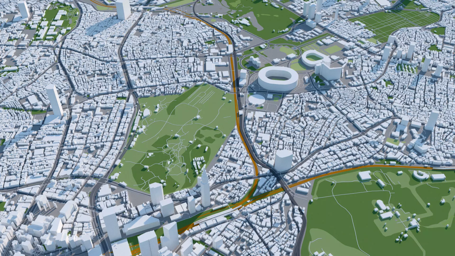 Tokyo City Japan 3D 3D model_11