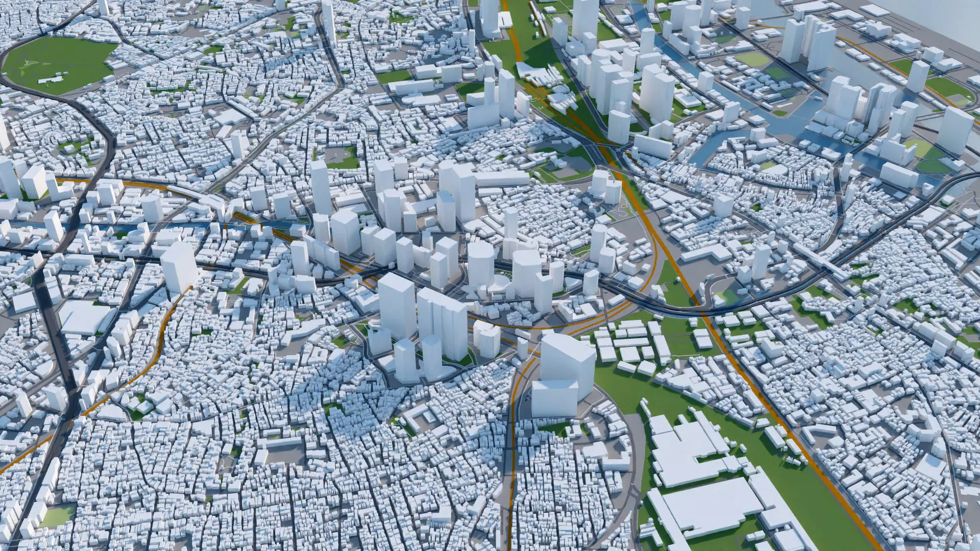 Tokyo City Japan 3D 3D model_9