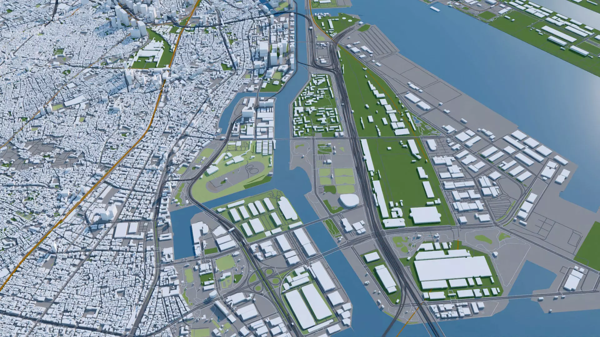 Tokyo City Japan 3D 3D model_15