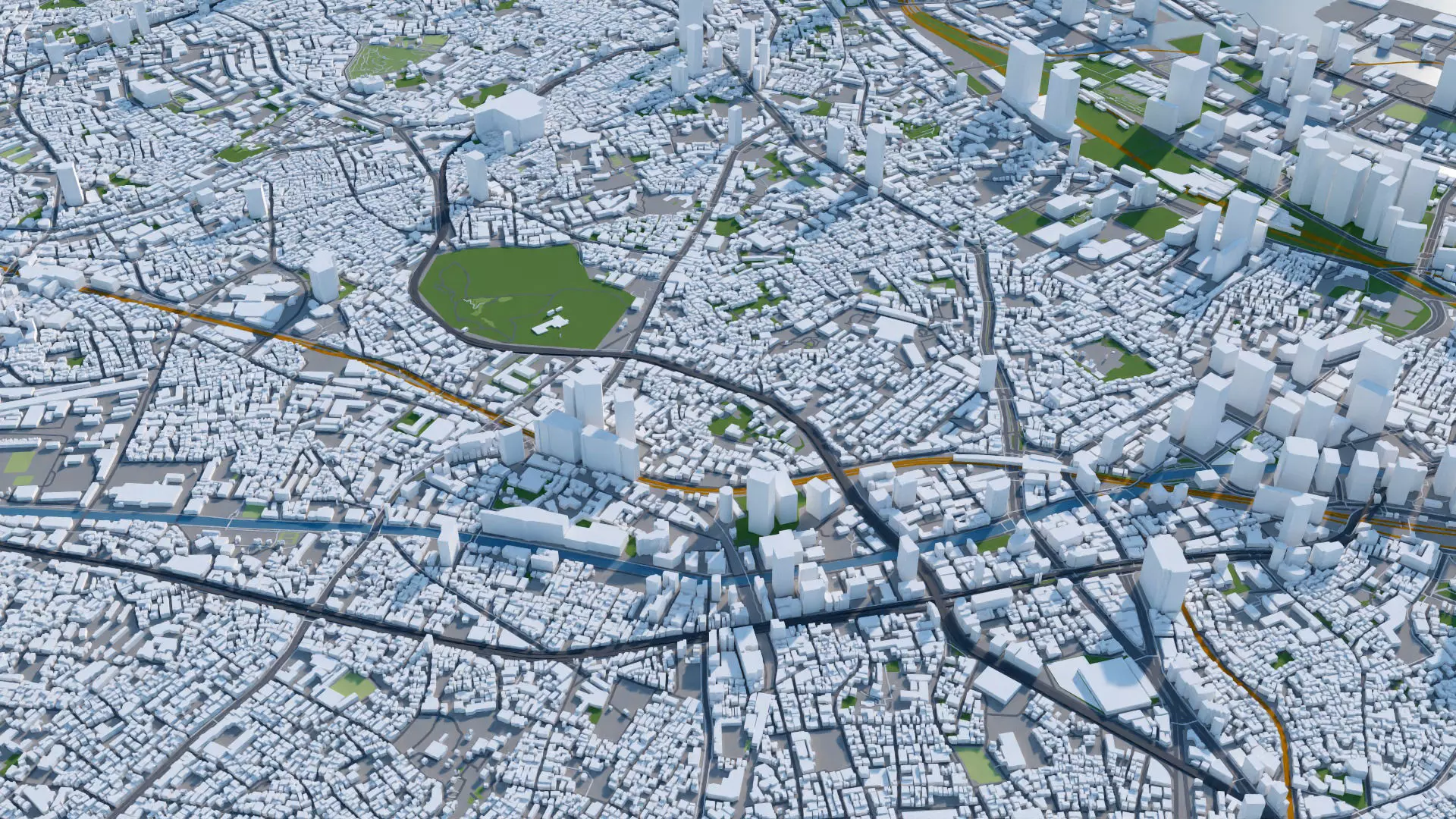 Tokyo City Japan 3D 3D model_10