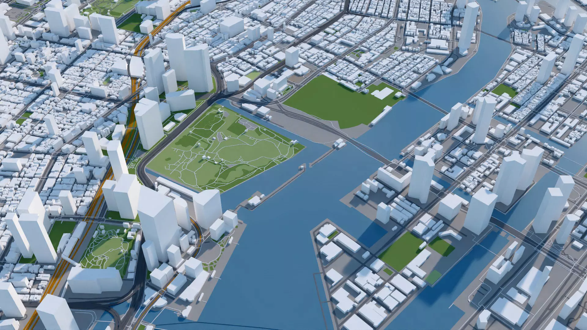 Tokyo City Japan 3D 3D model_17