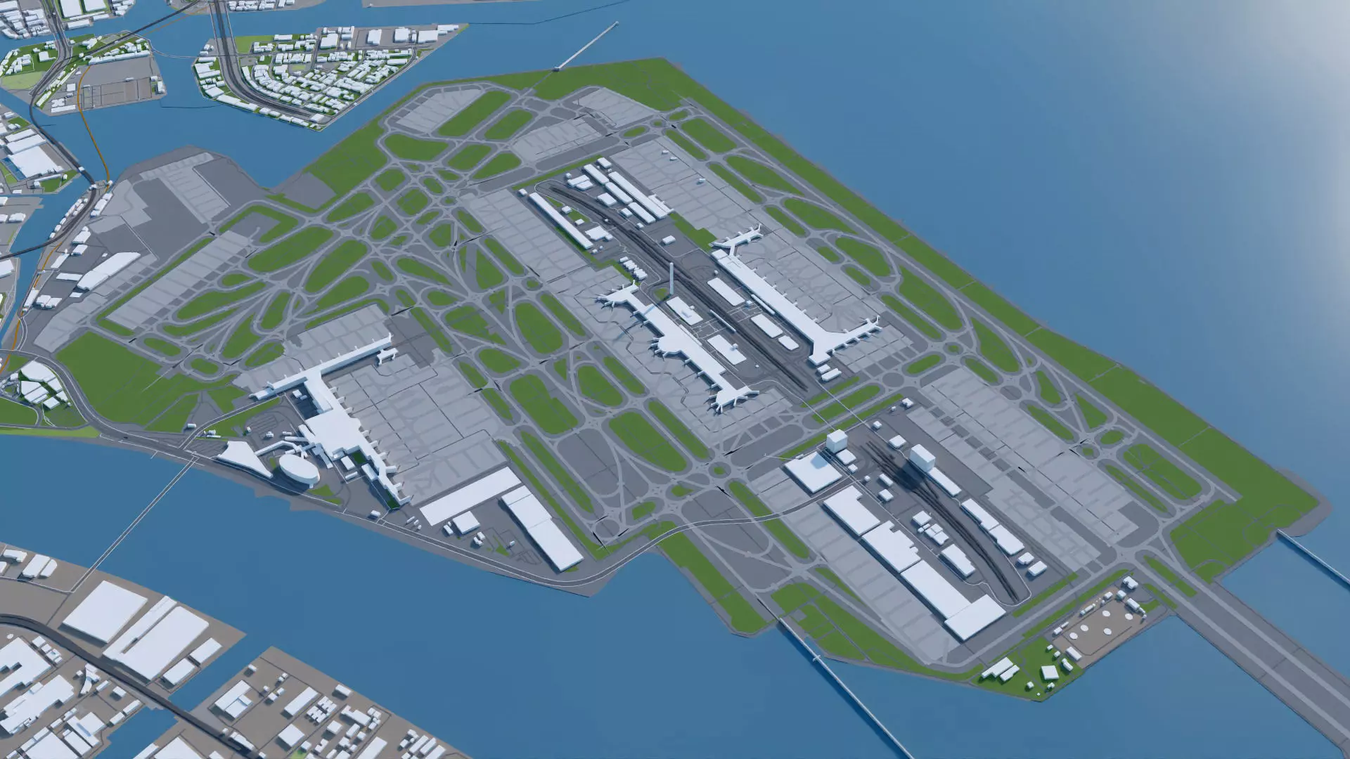 Tokyo City Japan 3D 3D model_16