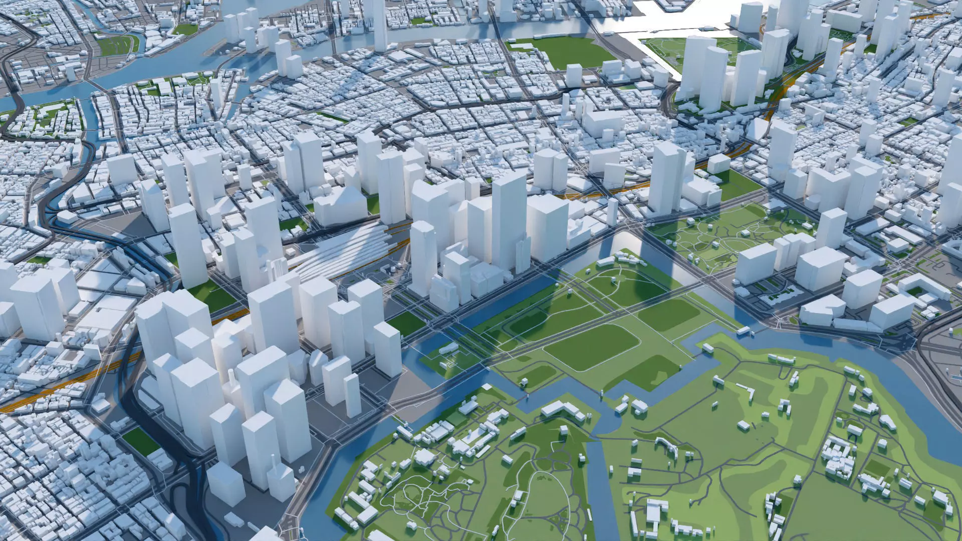 Tokyo City Japan 3D 3D model_18