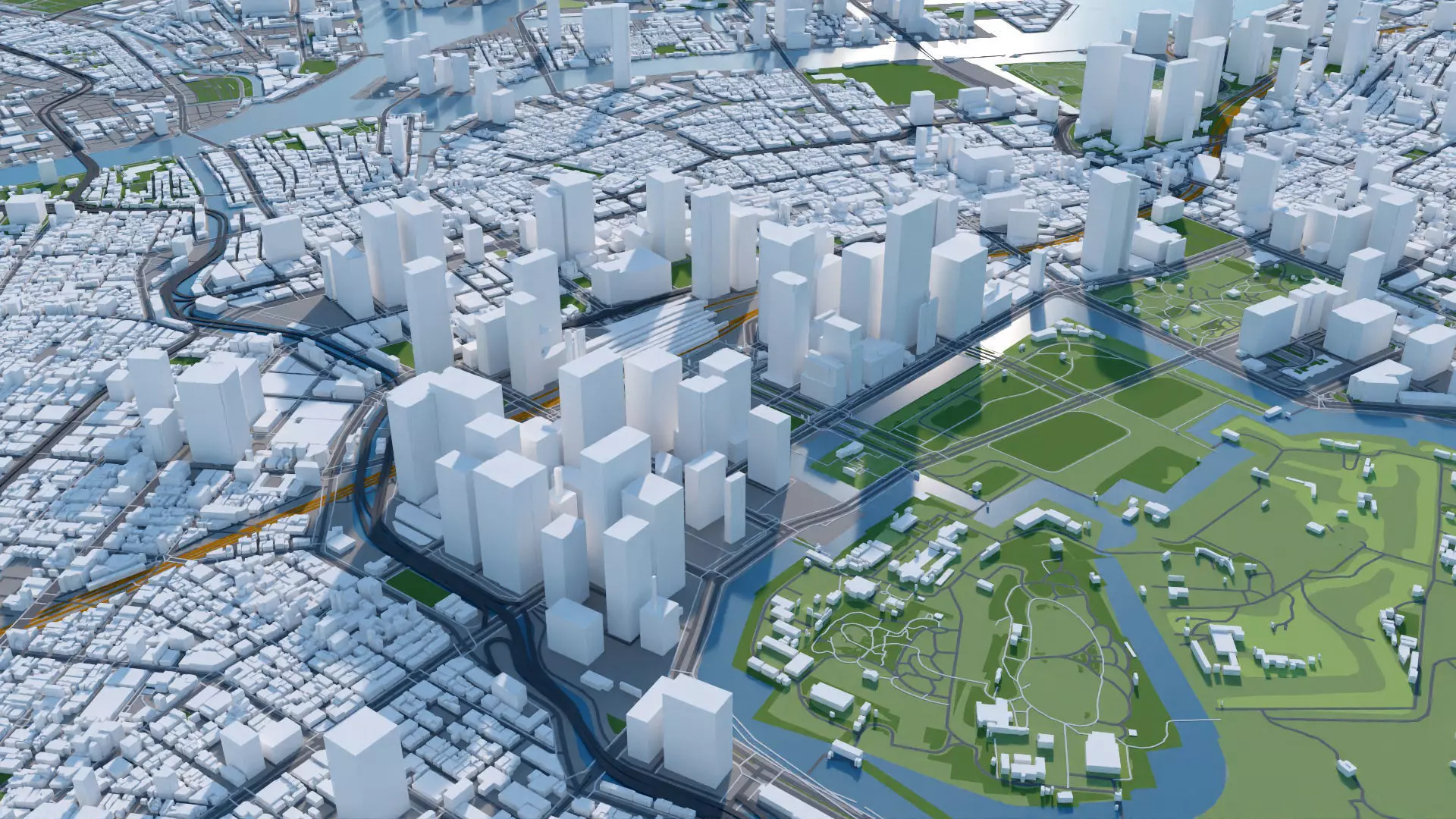 Tokyo City Japan 3D 3D model_19