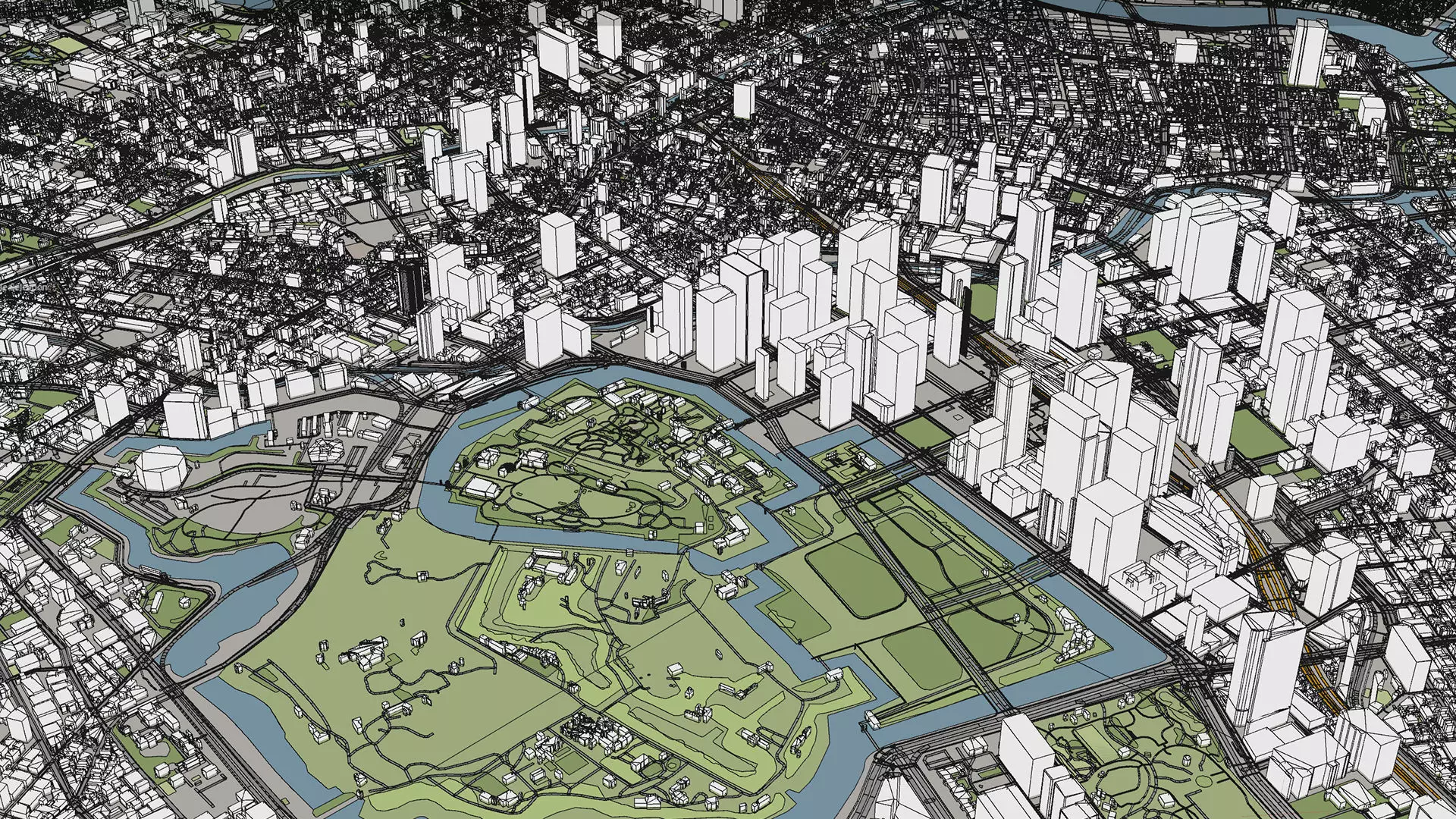 Tokyo City Japan 3D 3D model_25
