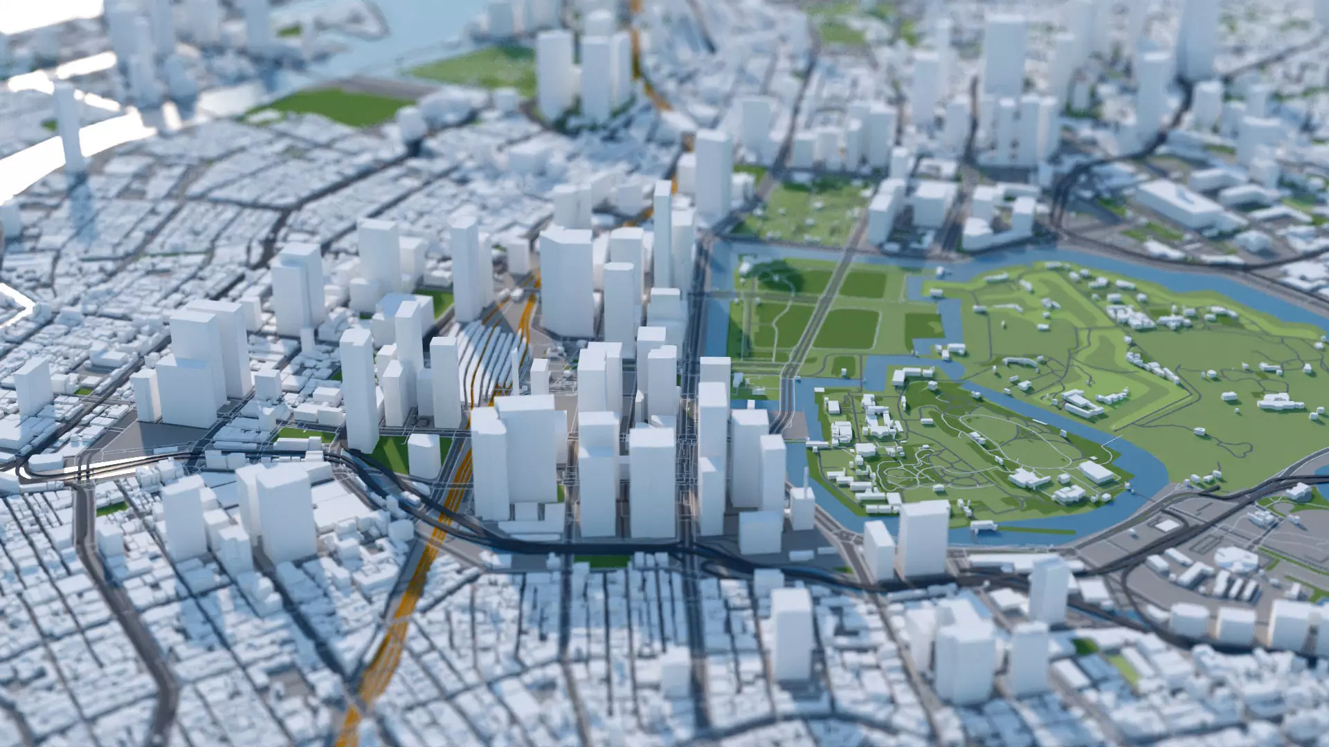 Tokyo City Japan 3D 3D model_21