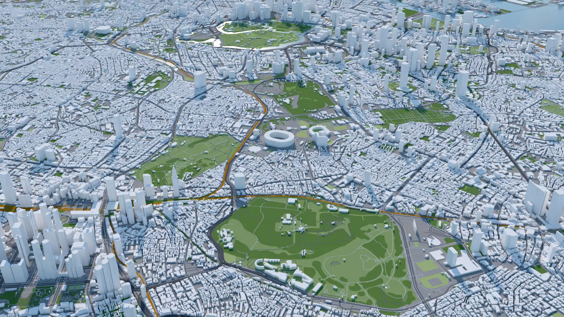 Tokyo City Japan 3D 3D model_13