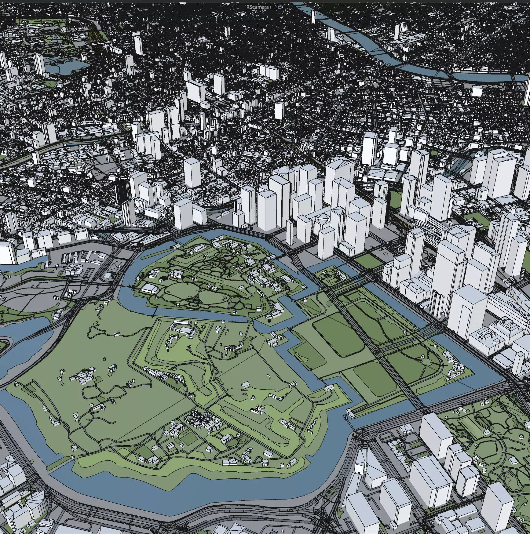 Tokyo City Japan 3D 3D model_24