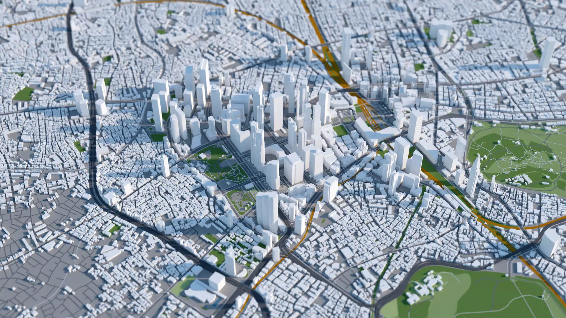 Tokyo City Japan 3D 3D model_22