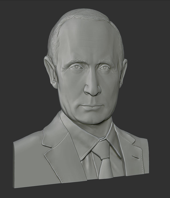 Vladimir Putin 3D print model_4