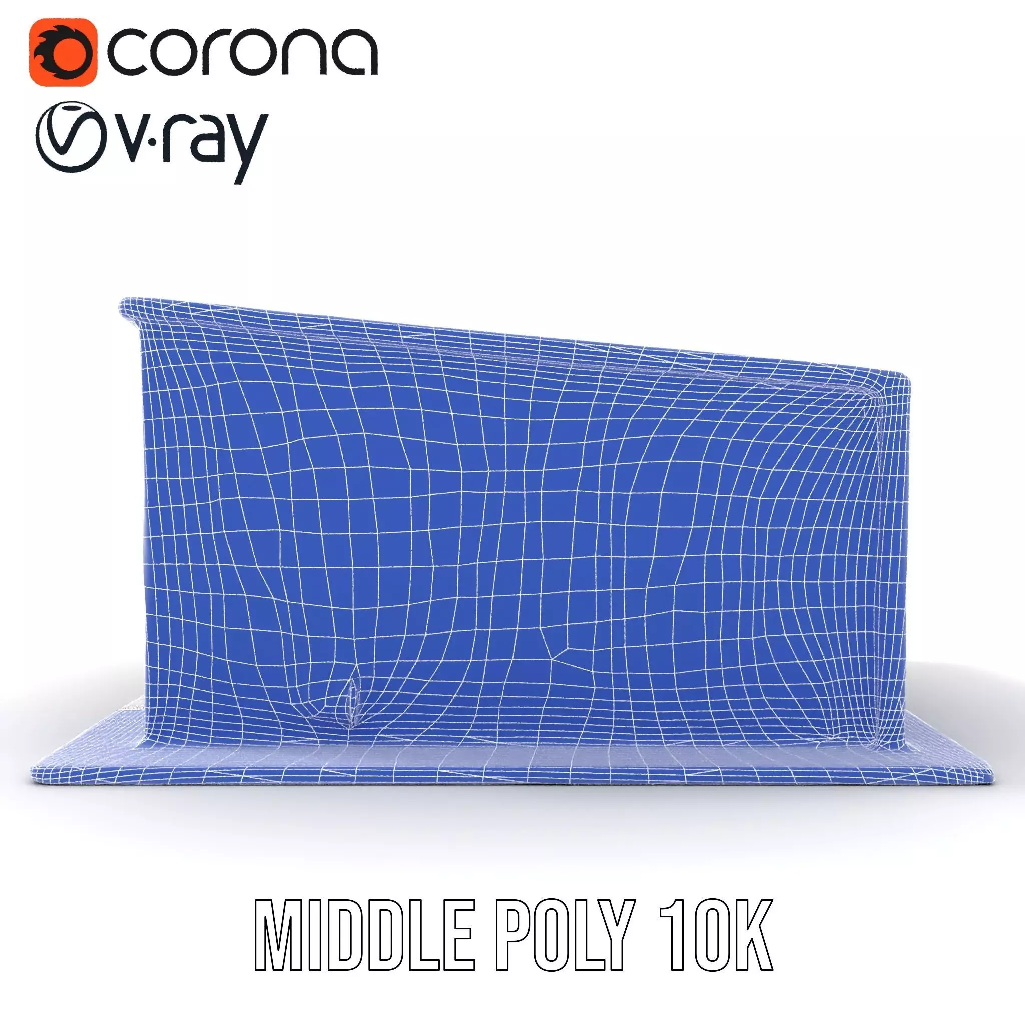 Contemporary Glass Facade model pack Low-poly 3D model_24