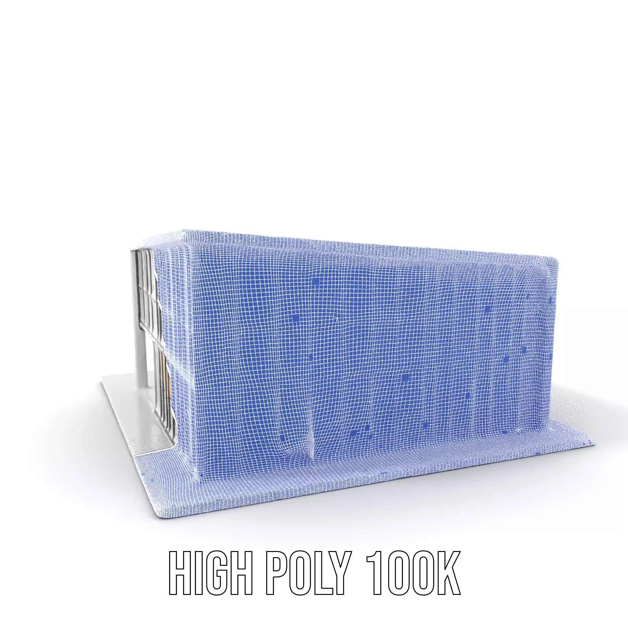 Contemporary Glass Facade model pack Low-poly 3D model_4