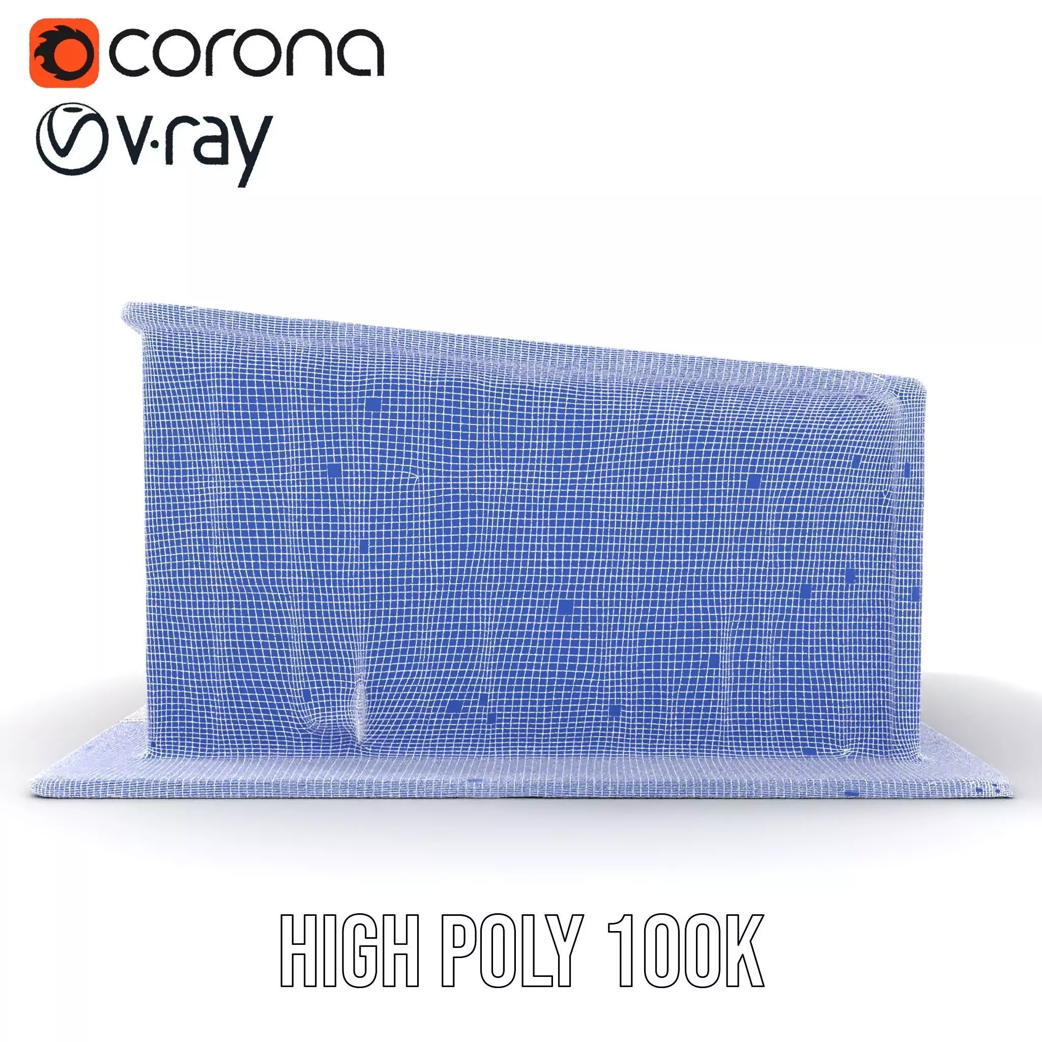 Contemporary Glass Facade model pack Low-poly 3D model_32