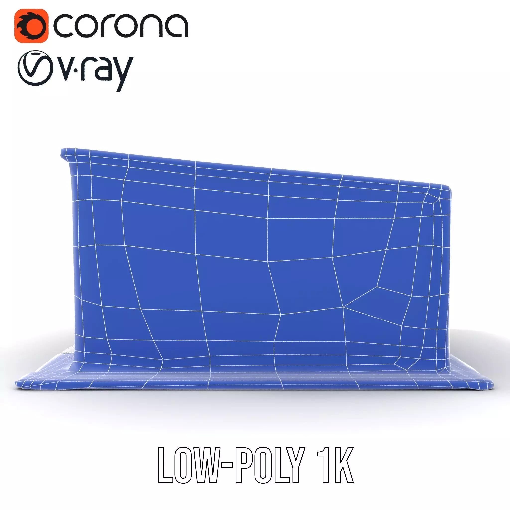 Contemporary Glass Facade model pack Low-poly 3D model_28