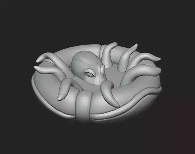 Octopus Decor - 3D Printable Model