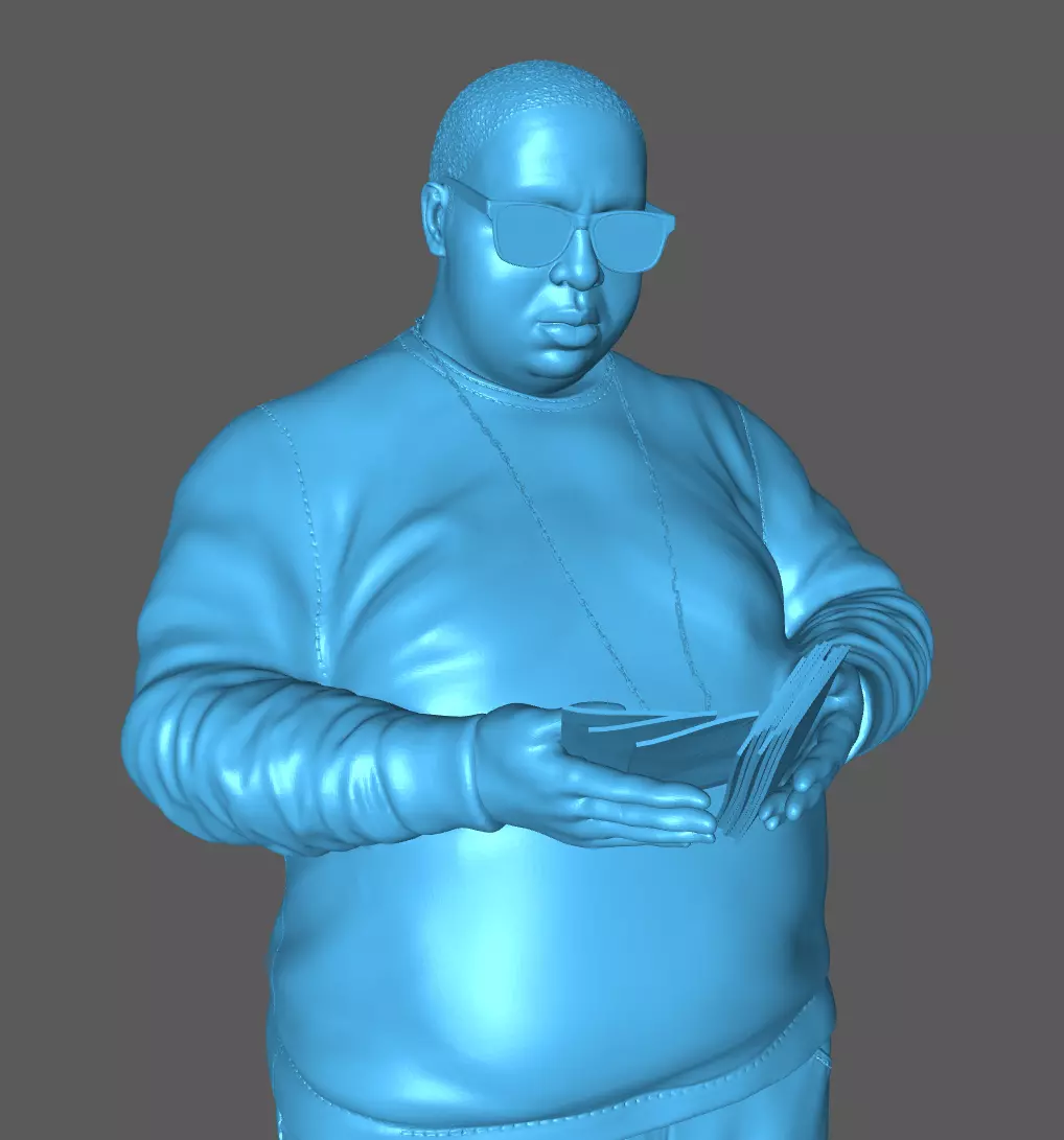 Biggie Smalls Full Body 3D Print Ready 3D print model
