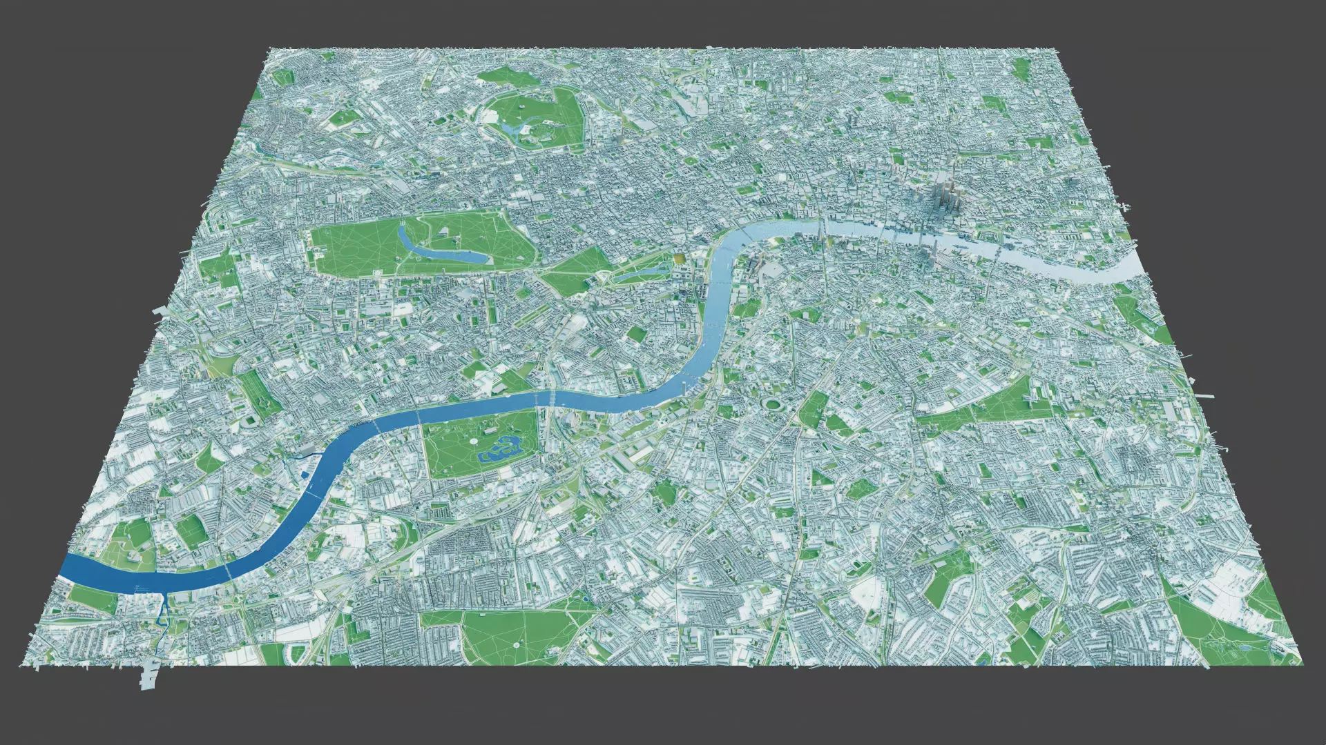 London City 3D Model 3D model_12