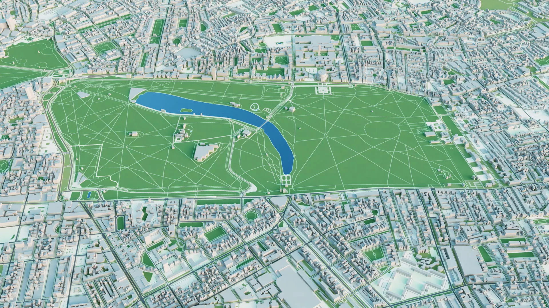 London City 3D Model 3D model_8