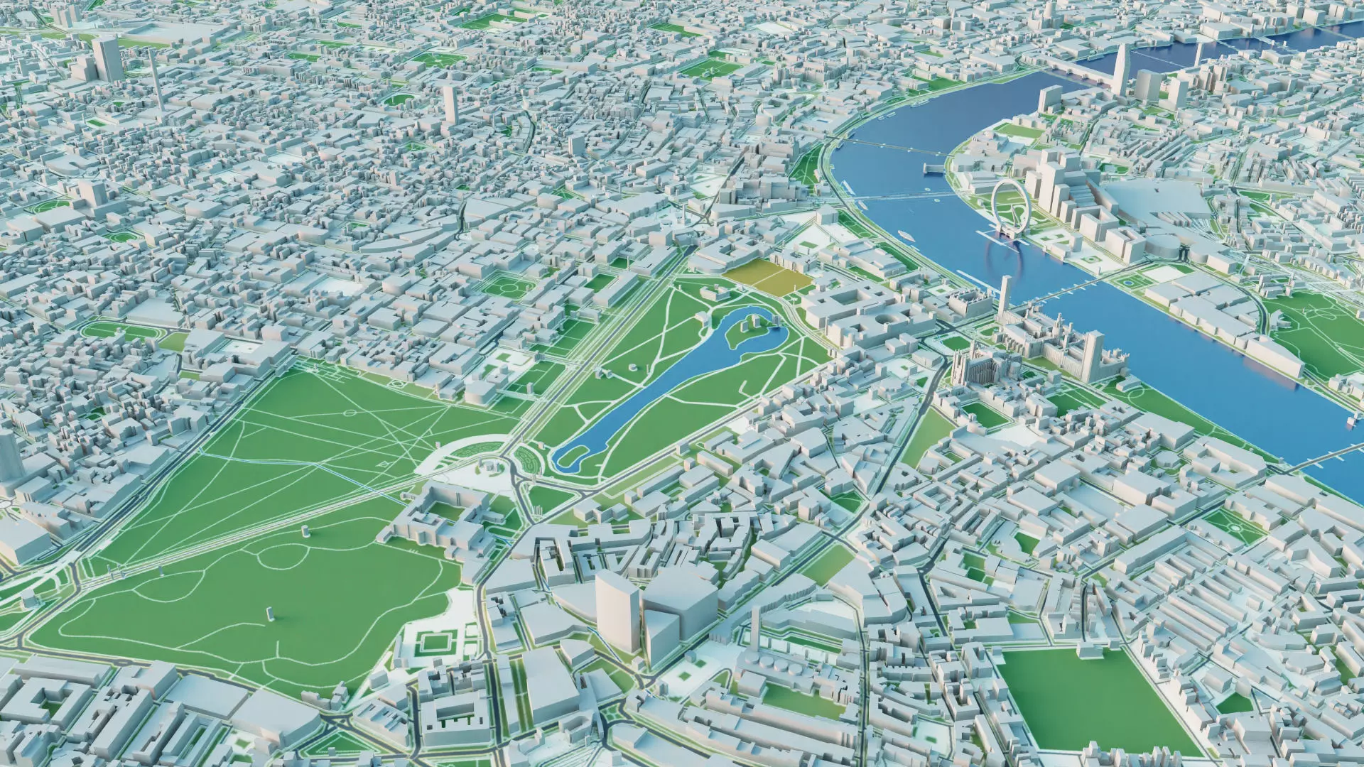 London City 3D Model 3D model_10