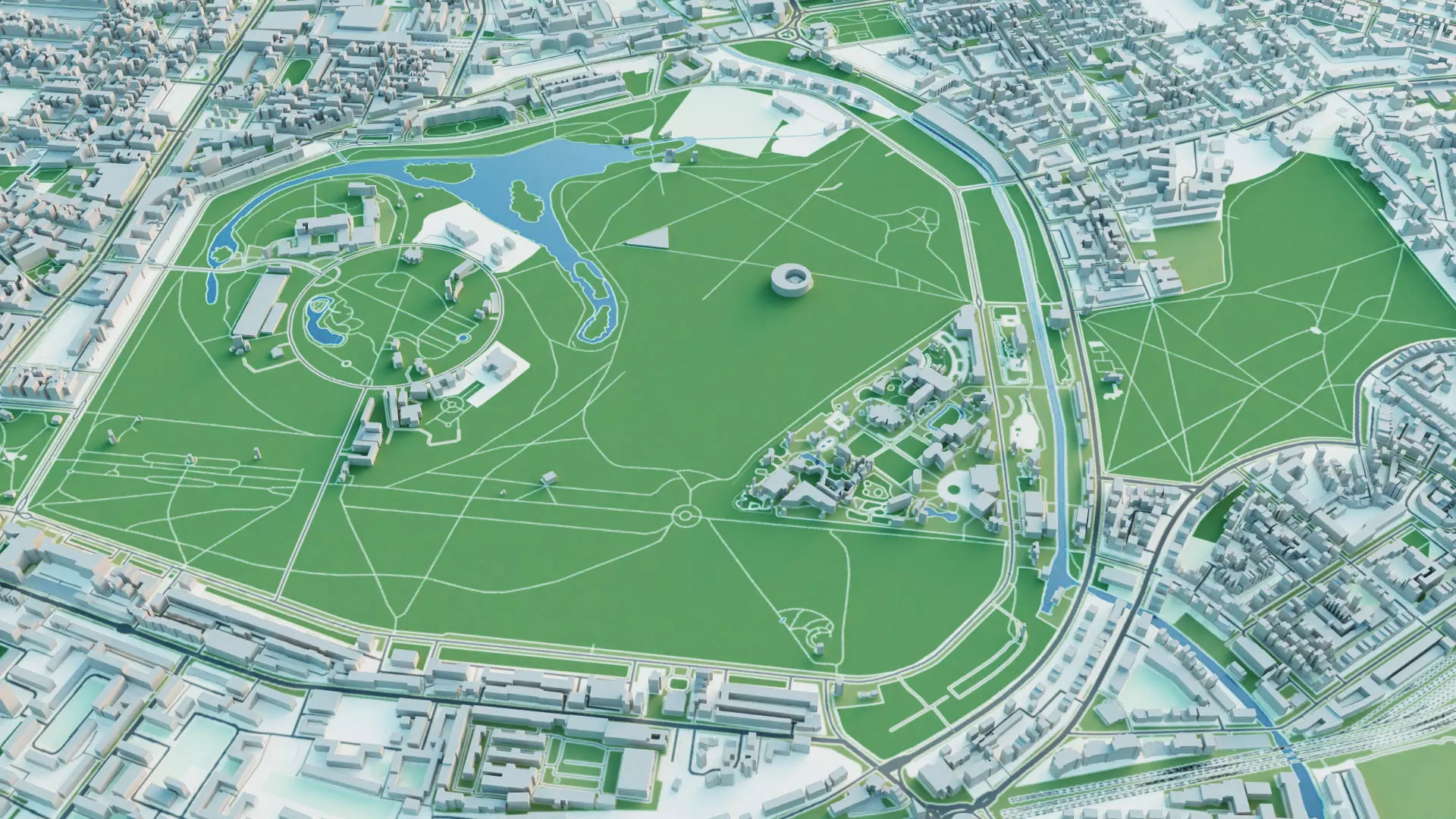 London City 3D Model 3D model_7