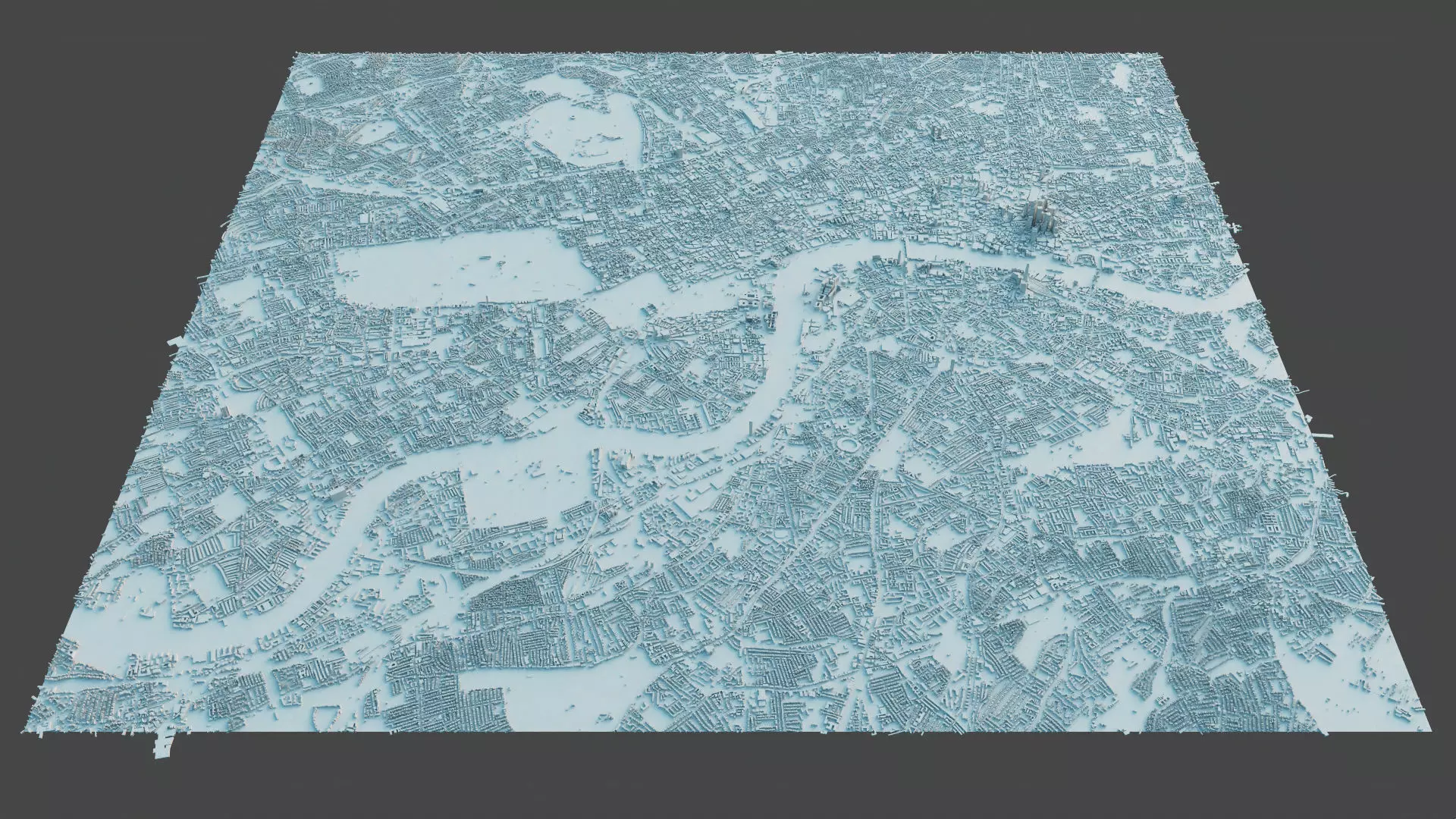 London City 3D Model 3D model_17