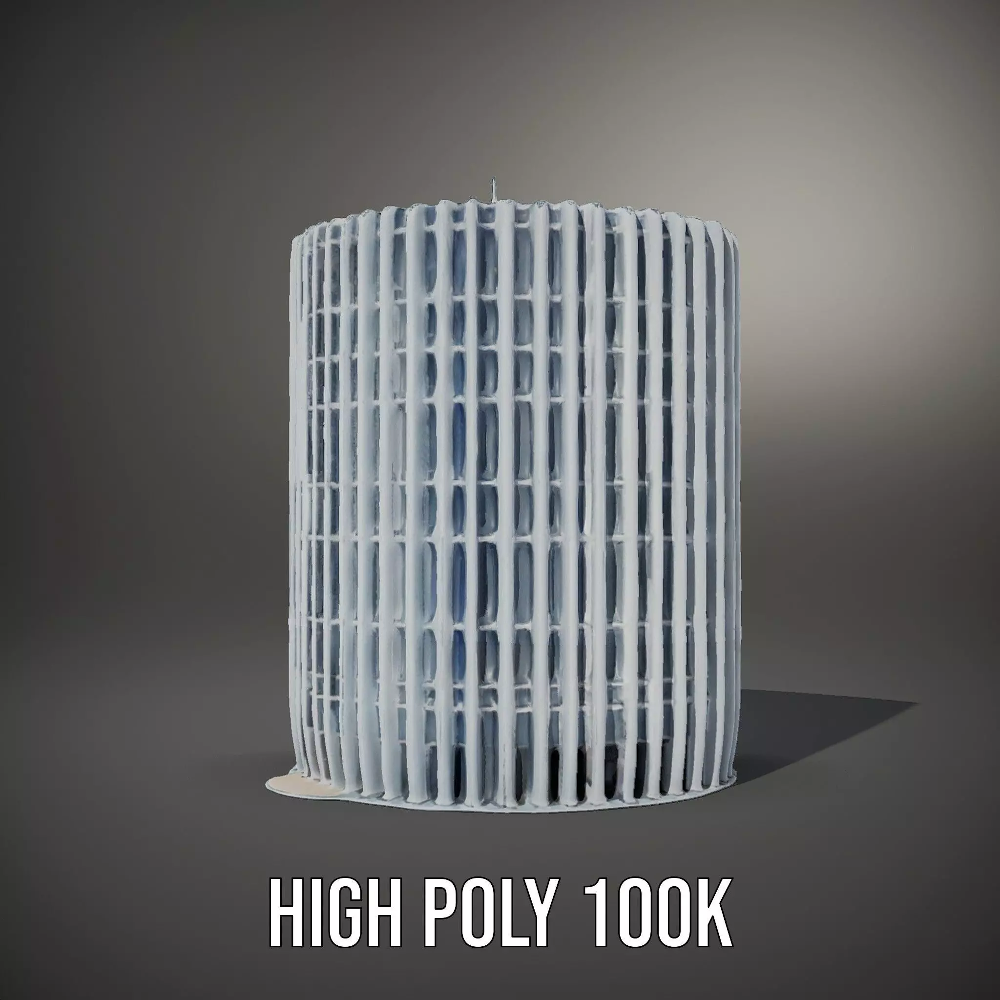 Futuristic Skyscraper Glass model pack Low-poly 3D model_12