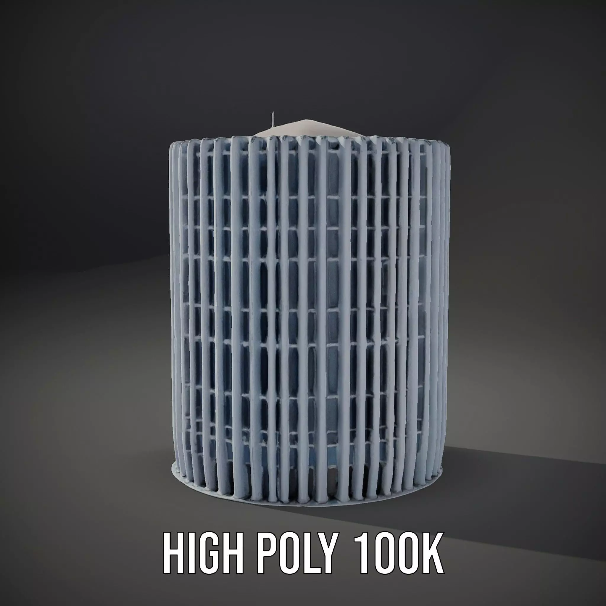 Futuristic Skyscraper Glass model pack Low-poly 3D model_9