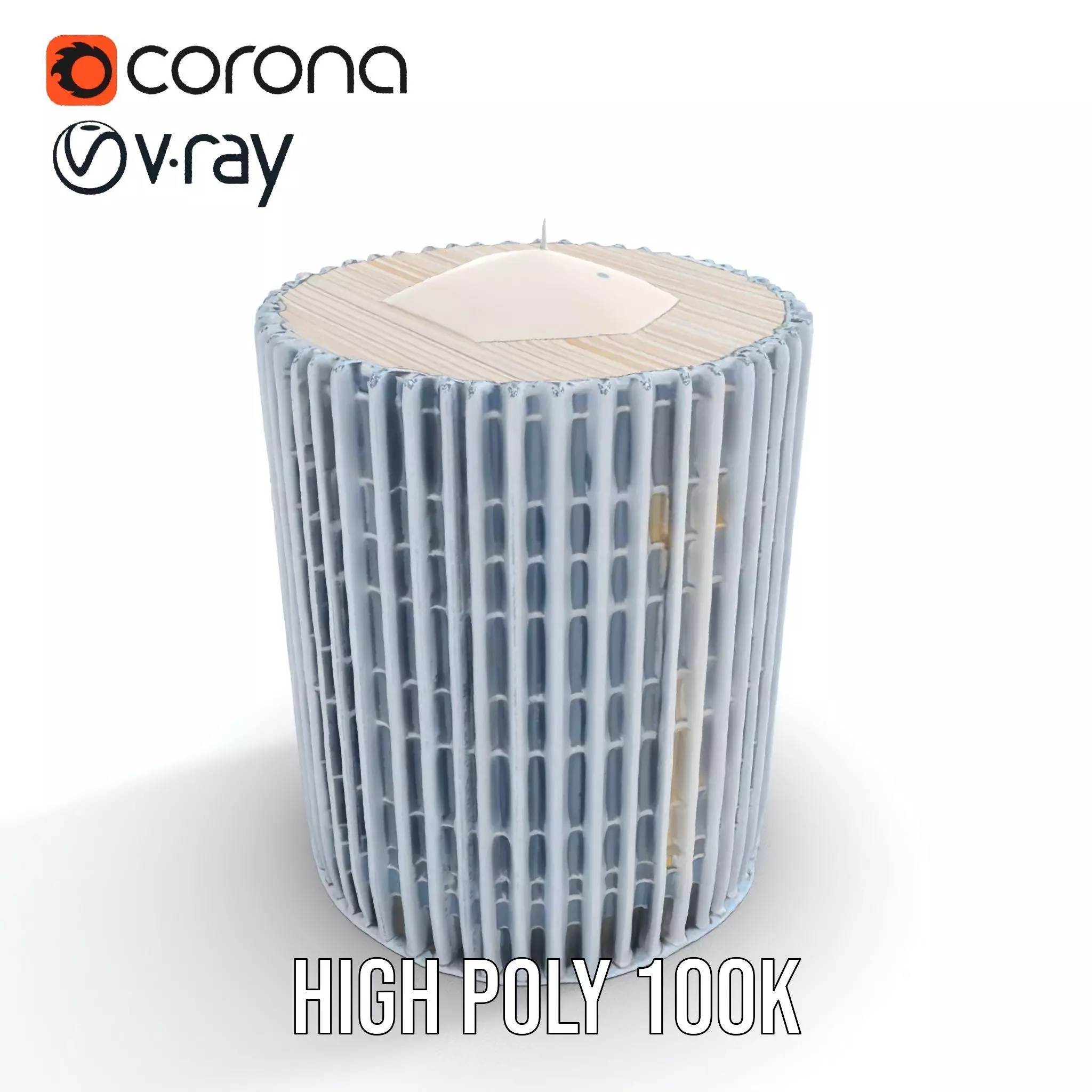 Futuristic Skyscraper Glass model pack Low-poly 3D model_15