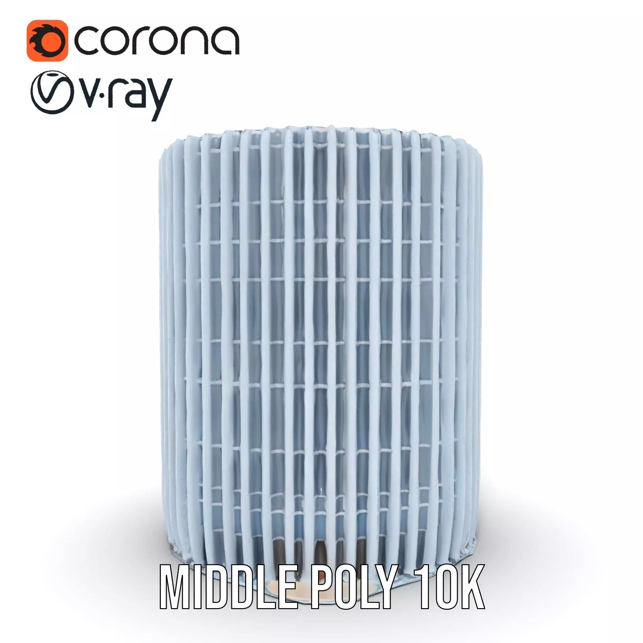 Futuristic Skyscraper Glass model pack Low-poly 3D model_24
